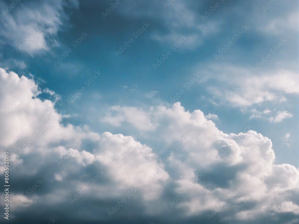 Fototapeta premium blue sky with clouds