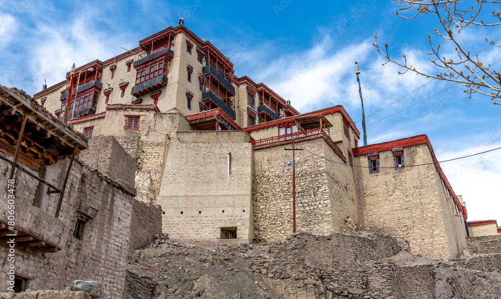Historic Stok Buddhist Monastery near Leh in the Ladakh region of northern India Historic Stok Buddhist Monastery near Leh in the Ladakh region of northern India