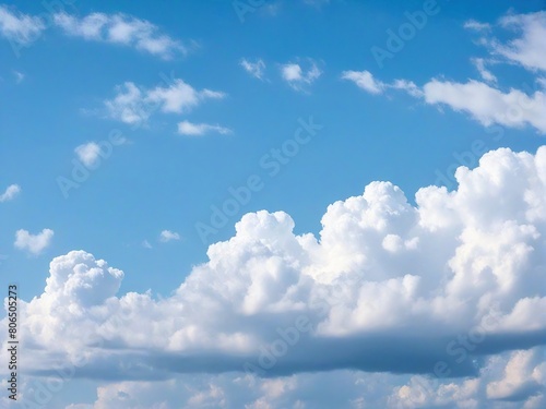 blue sky with clouds