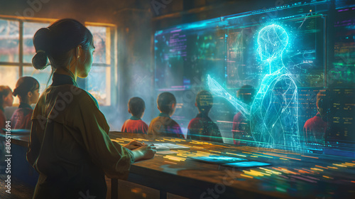 The classroom of the future has AI as a holographic tutor. , learning , technology