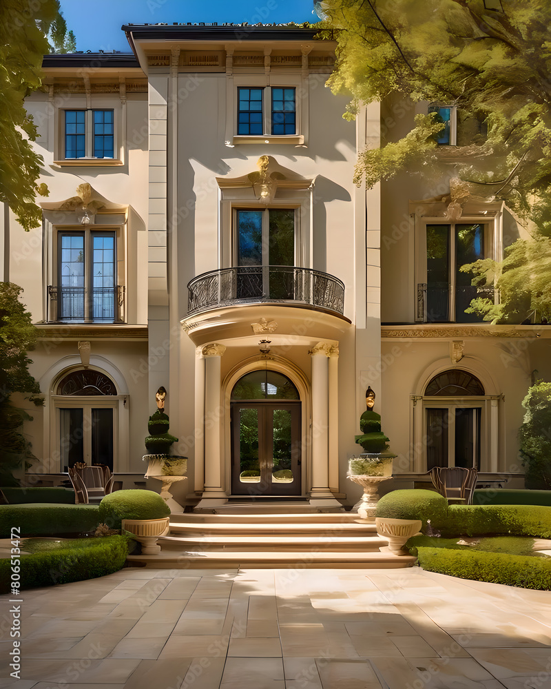 Mansion in the forest. Mansion in the forest.