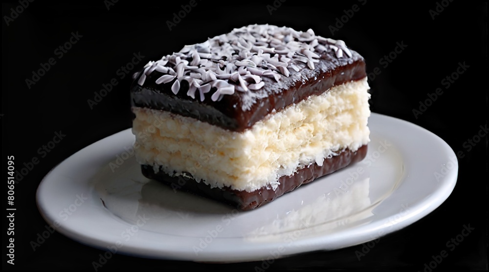 Traditional Lamington cakes or dessert for Australia Day party. Traditional Lamington cakes or dessert for Australia Day party.