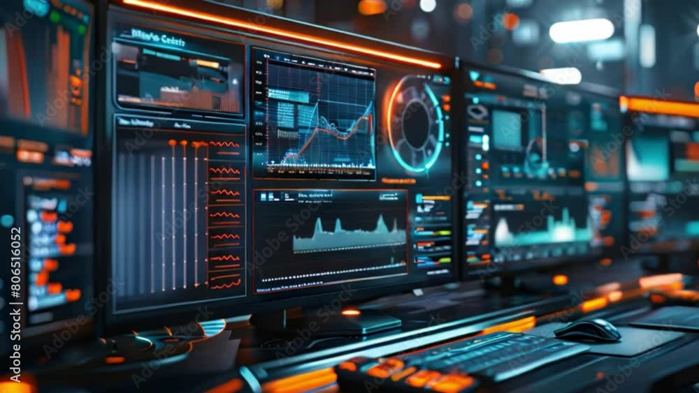Business data analysis dashboard Future digital marketing technology summarizes the essence of financial technology and investment business innovation. Business data analysis dashboard Future digital marketing technology summarizes the essence of financial technology and investment business innovation.