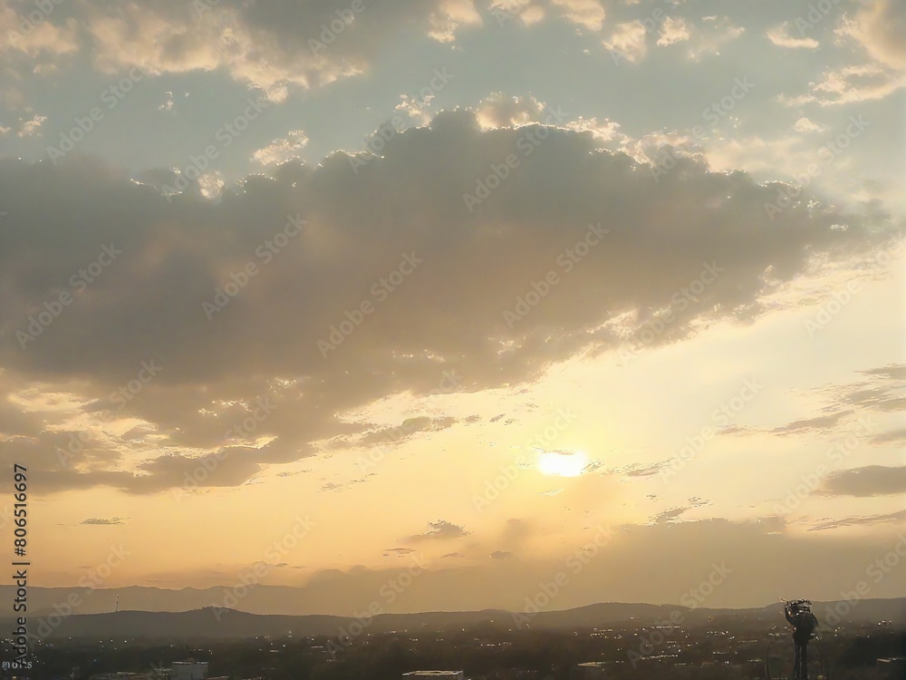 sunset in the sky sunset in the sky