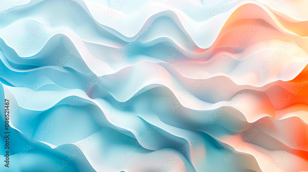 A white and blue abstract background with wavy lines. A white and blue abstract background with wavy lines.