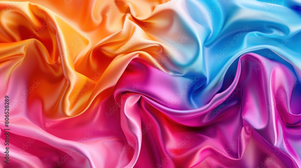 Fototapeta premium Abstract 3D background full color