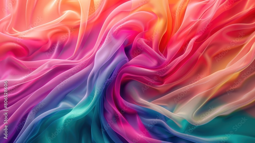 Obraz premium Abstract 3D background full color