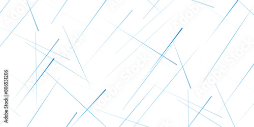 Chaotic abstract line background. Random geometric line seamless pattern. Horizontal template with chaotic lines. Simple vector illustration.