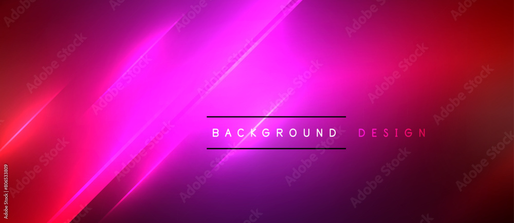 it looks like a neon background with glowing lines . High quality