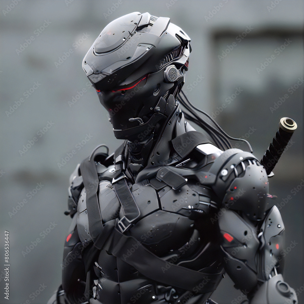 サイボーグ忍者|cyborg ninja Generative AI サイボーグ忍者|cyborg ninja Generative AI