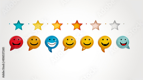 Customer rating feedback from customer for liking
