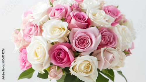 Bride's bouquet, wedding, bouquet, copy space, space for text, Generative AI.花嫁のブーケ、結婚式、花束、コピースペース,テキスト用スペース,Generative AI。