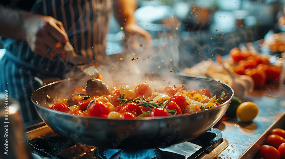 A person preparing food on table, ingredients for cooking, delicious gourmet food dish, lifestyle and food, kitchen A person preparing food on table, ingredients for cooking, delicious gourmet food dish, lifestyle and food, kitchen