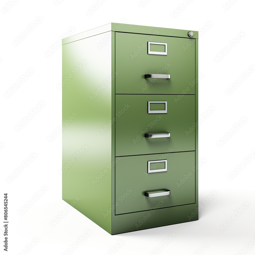 Filing cabinet olive Filing cabinet olive