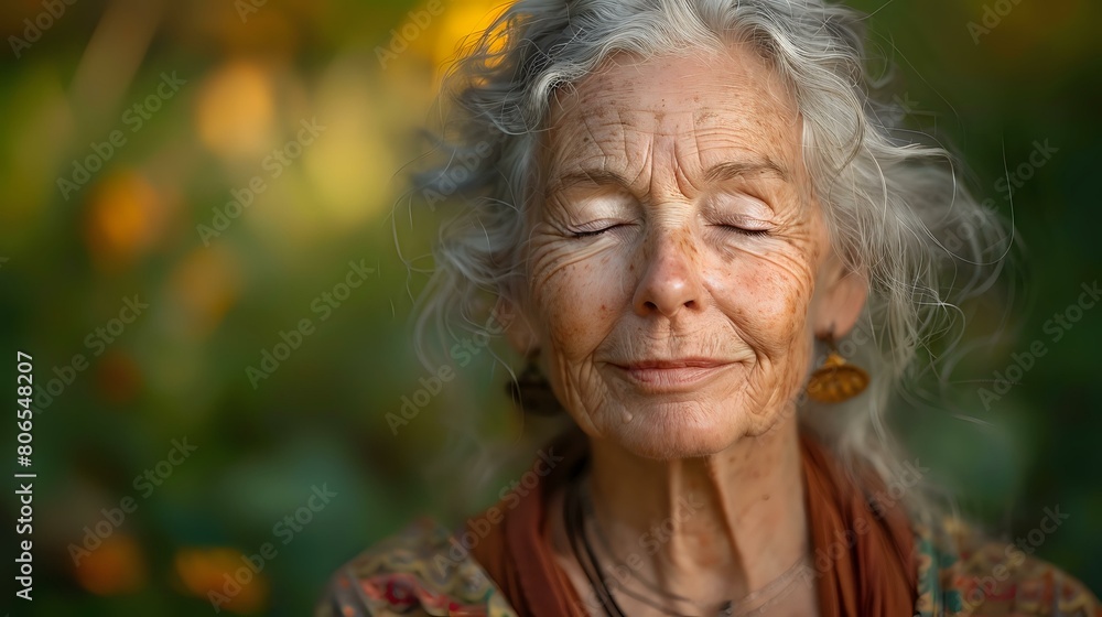 Wisdom and Grace: Portrait of an Aging Woman Wisdom and Grace: Portrait of an Aging Woman