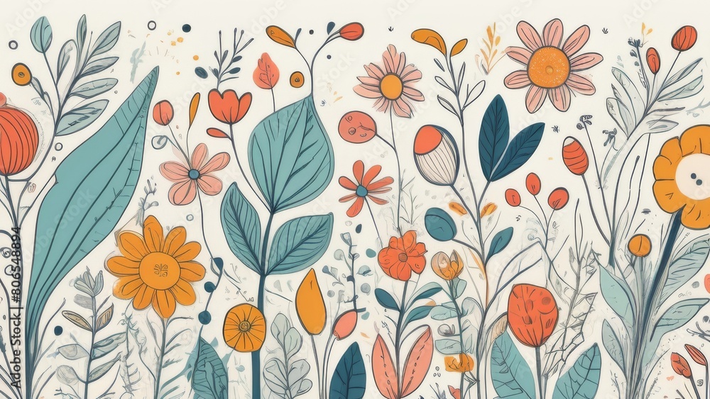seamless floral pattern seamless floral pattern
