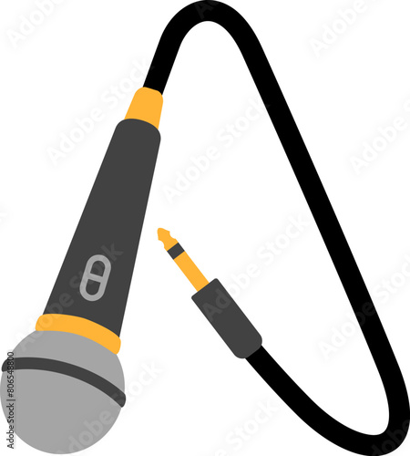 Microphone Letter Alphabet Vector A