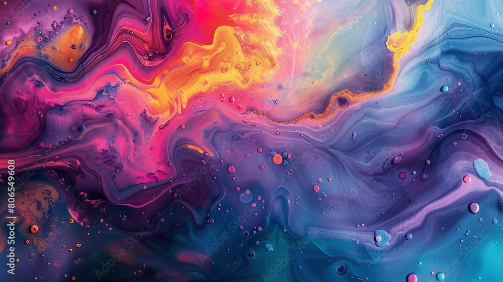 Prismatic Flow: Liquid Abstract Wonderland Prismatic Flow: Liquid Abstract Wonderland