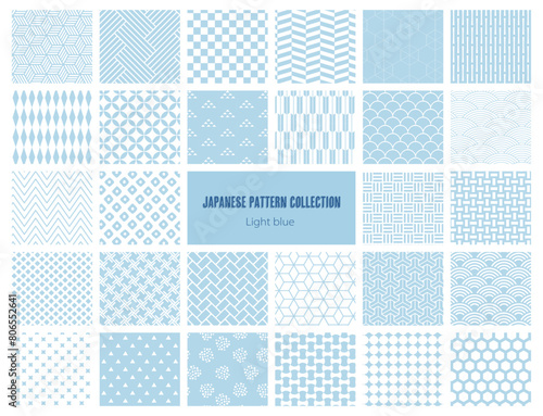 爽やかなブルーの和柄まとめ