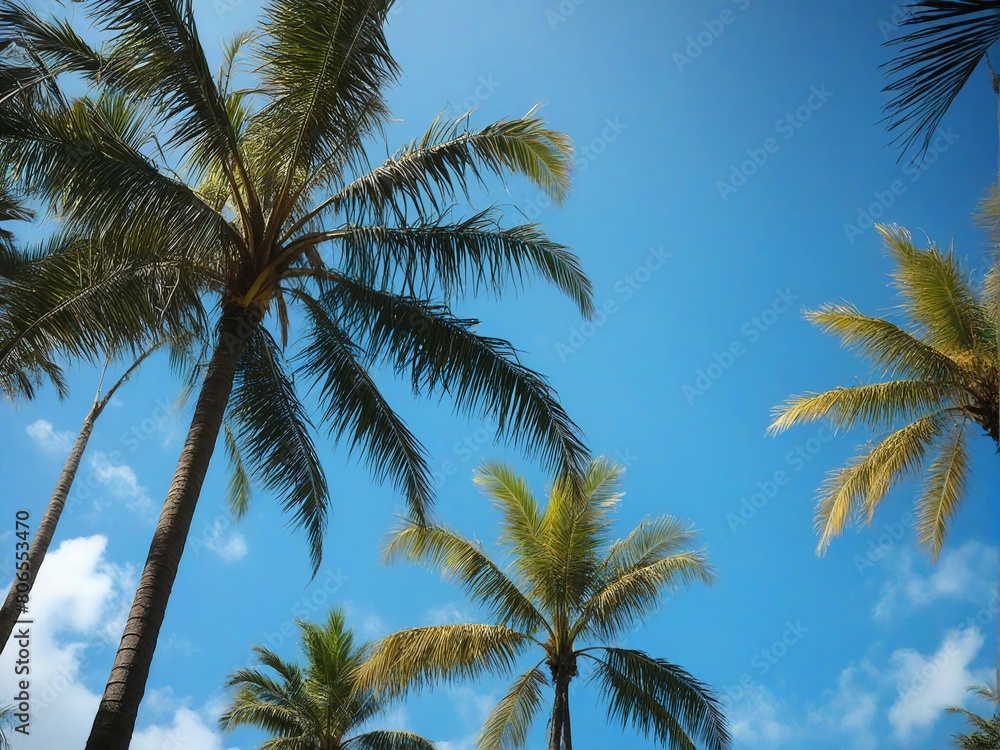 coconut trees