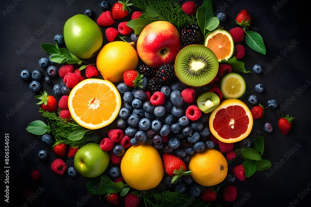A dining table scene straight from a cartoon where characters and an abundance of fresh fruits create a picture of happiness and health
A dining table scene straight from a cartoon where characters and an abundance of fresh fruits create a picture of happiness and health