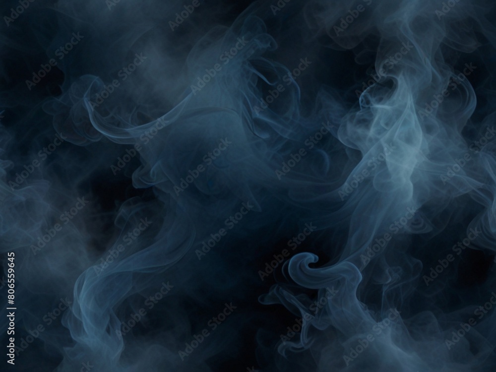 Obraz premium smoke on black background