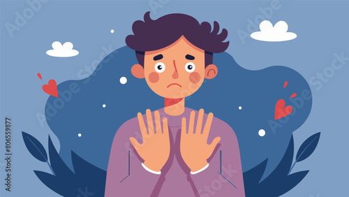 A someone going on a first date their palms sweaty as the giant anxiety amplifier makes their minor insecurities and nerves feel like major flaws..