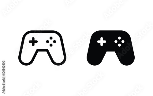 game pad icon vector illustration
