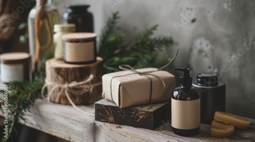 Rustic Eco-Friendly Gift Packaging and Products