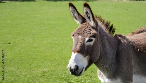 A Donkey With Its Tongue Curled Around A Blade Of  3 © Fiza