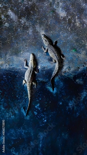 Crocodile background   Mobile Wallpaper   9 16 