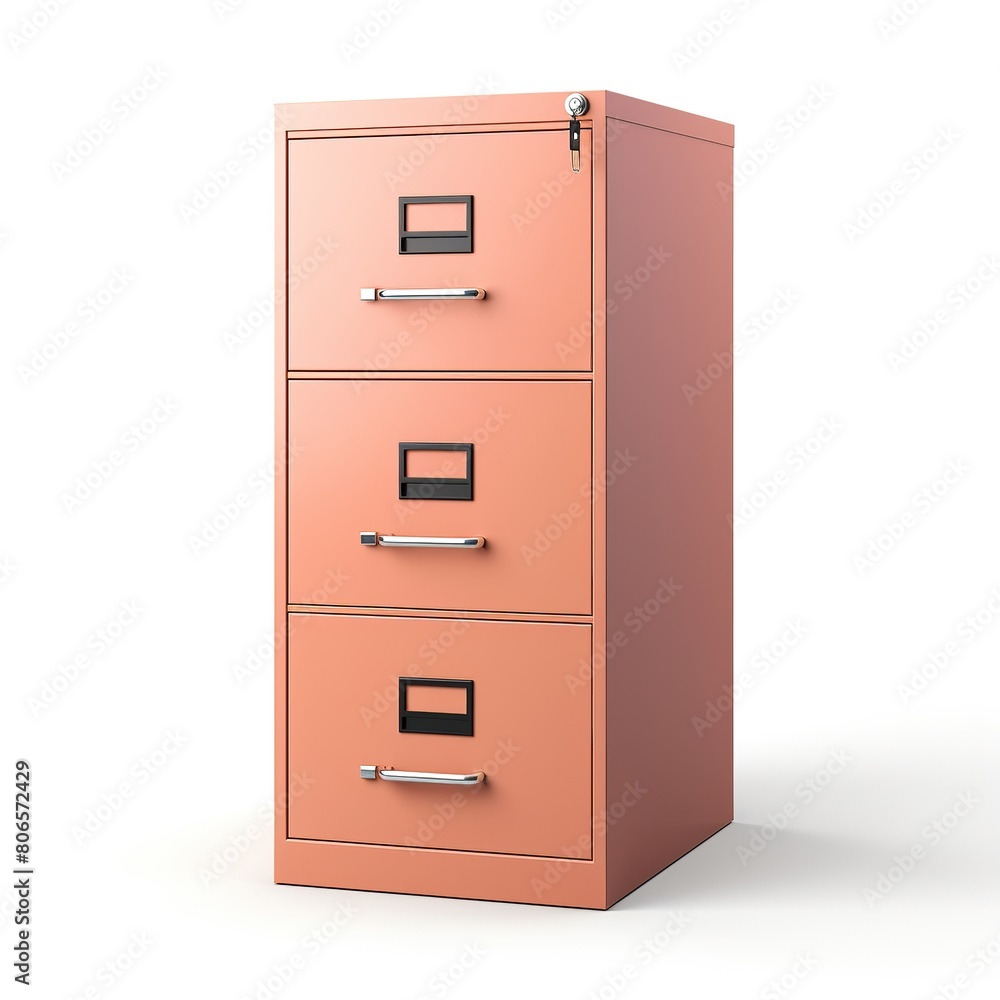 Filing cabinet peach Filing cabinet peach