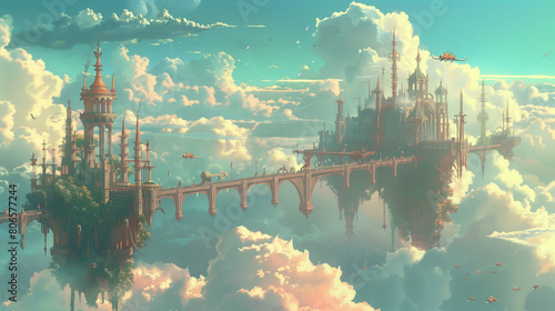 Enchanted Aerial Kingdom © GongSiong