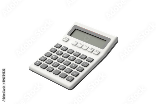 The Ghostly Calculator on White or PNG Transparent Background.