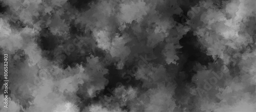 Abstract smoke on black and Fog background.  Isolated black background. fume overlay design and smoky effect for photos design. 