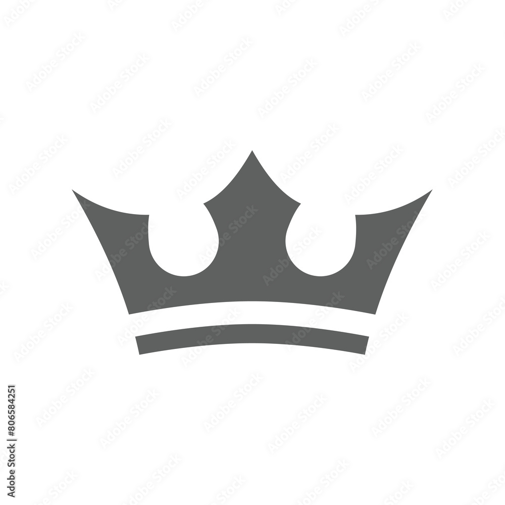 Crown vector icon. Luxury and membership symbol. Crown vector icon. Luxury and membership symbol.