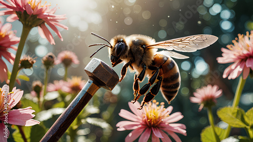 AI imageAI image generated of Bees Knees generate of Beeis Kness photo