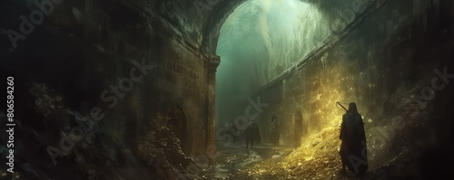 Mysterious underground tunnel