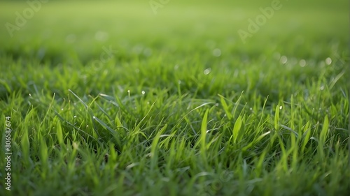 smooth texture of green grass