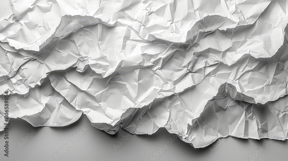 Abstract crumpled textured paper background 3d rendering Abstract crumpled textured paper background 3d rendering