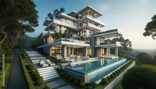 Luxury Modern Mansion © Henry