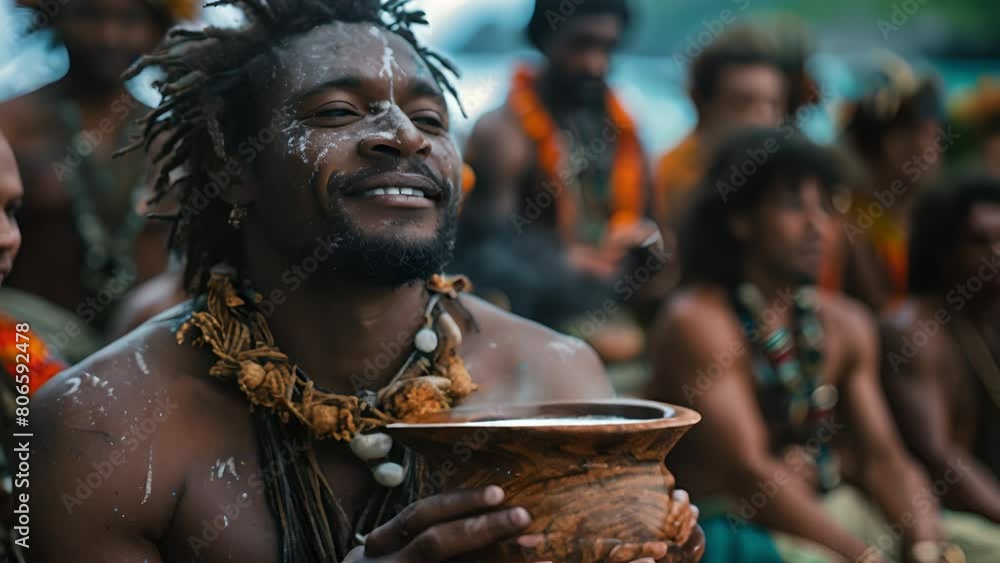 custom made wallpaper toronto digitalA traditional way of drinking kava in Vanuatu.