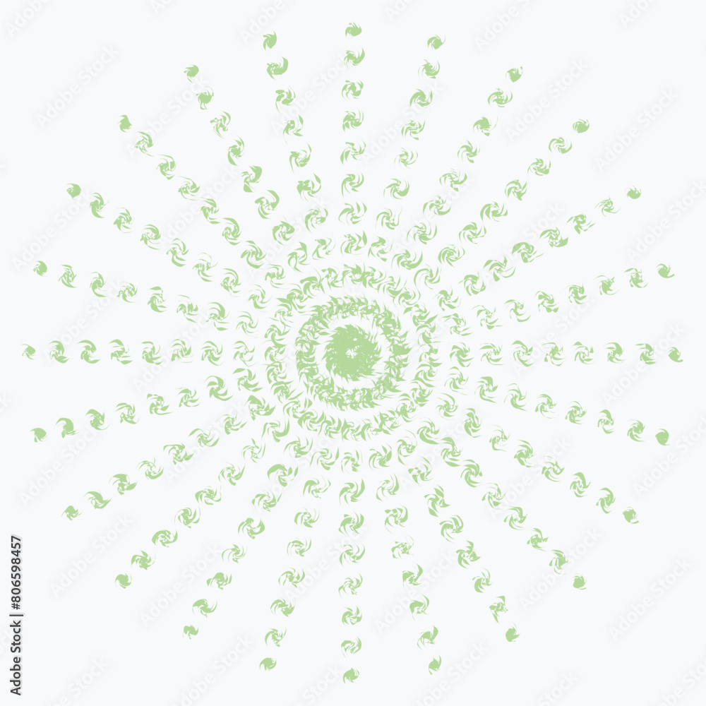 Pattern element on a white background. The vector image can be used as a decoration for fine art. Pattern element on a white background. The vector image can be used as a decoration for fine art.