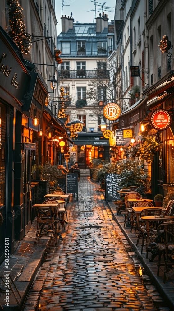Fototapeta premium Discover a Bustling City's Hidden Gems on Summer Vacation