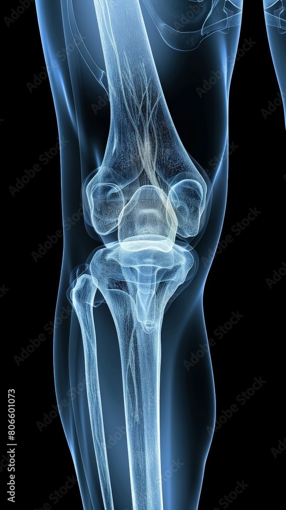 Professional X-Ray Image Reveals Knee Joint Structure, Ideal for Healthcare Diagnostics Professional X-Ray Image Reveals Knee Joint Structure, Ideal for Healthcare Diagnostics