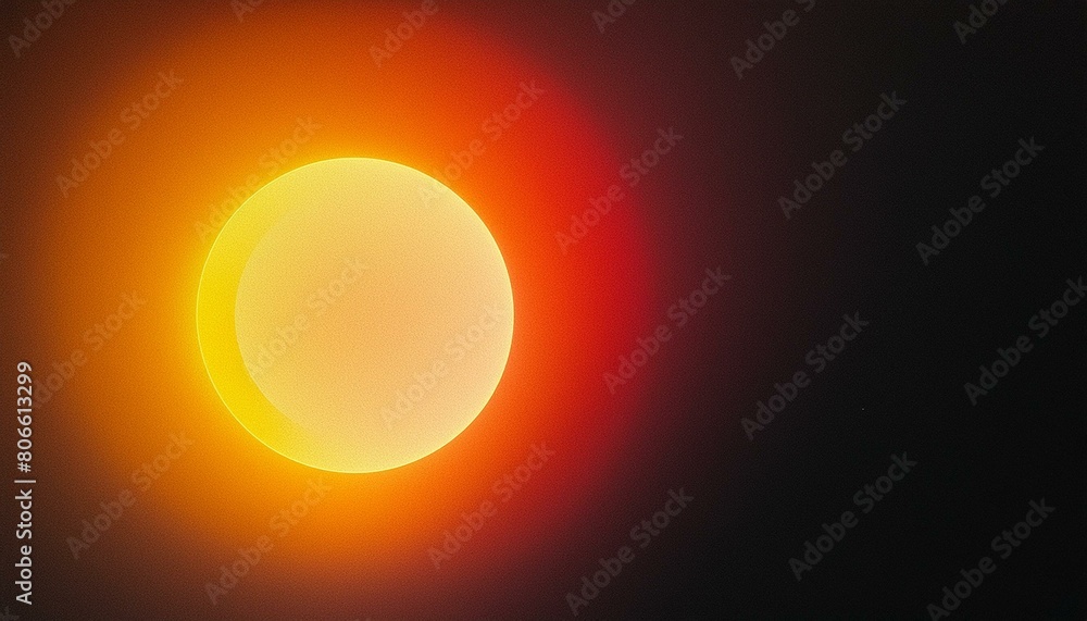 Radiant Resonance: Burning Ring Set Against Orange, Red, and Yellow Gradient Radiant Resonance: Burning Ring Set Against Orange, Red, and Yellow Gradient