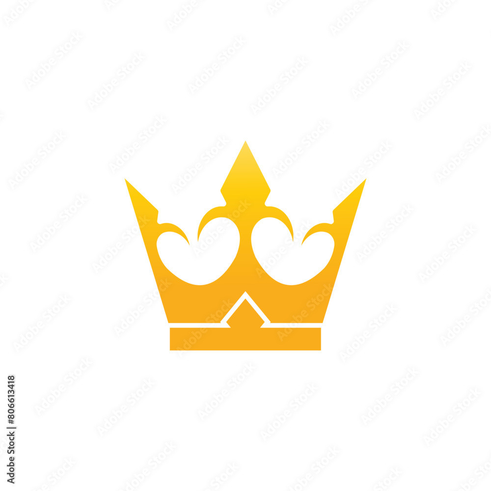 Crown Logo Template vector icon illustration design Crown Logo Template vector icon illustration design