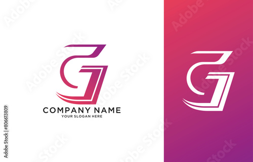 G Logo in rough color look to fulfil the fashion, e commerce and other business start with letter G 