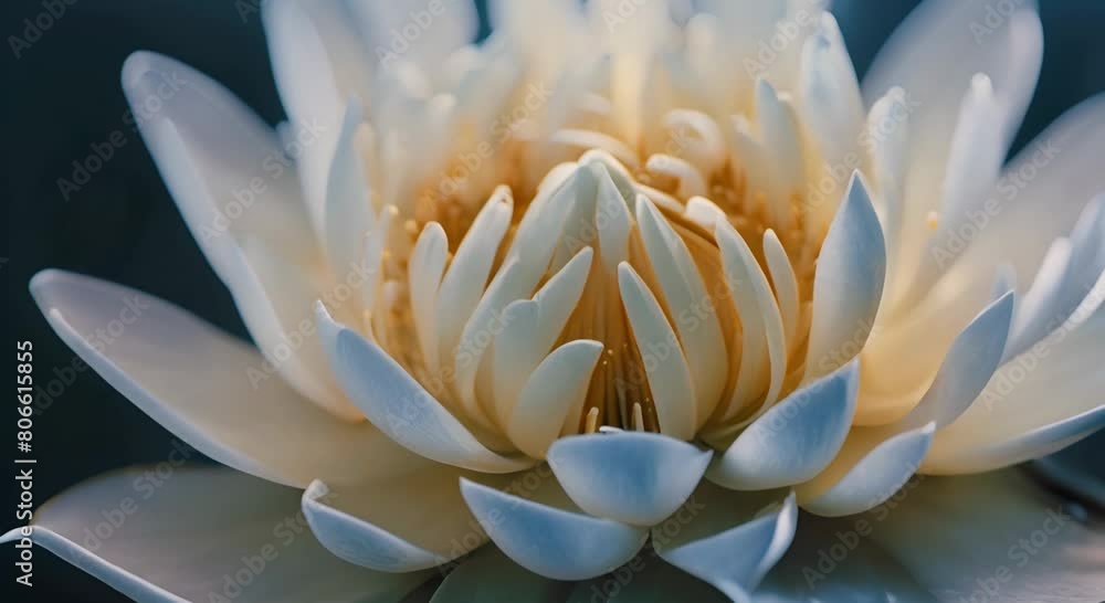 A Water Lily in Bloom