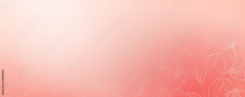 Coral tall product box copy space is isolated against a white background for ad advertising sale alert or news blank copyspace for design text photo website 